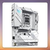 Asus ROG Strix B850-A Gaming WiFi7 Neo AM5 ATX Motherboard, White, DDR5, Wi-Fi 7 image