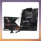 MSI PRO B850-S EVO WIFI AM5 ATX Motherboard, AMD B850, DDR5, Wi-Fi 7