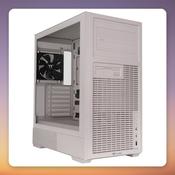 Thermaltake Retro 360 TG Beige ATX Mid-Tower Case, Tempered Glass image