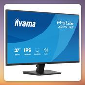 Iiyama ProLite X2791HS-B1 27" Full HD IPS Monitor, 120 Hz, HDMI/DP