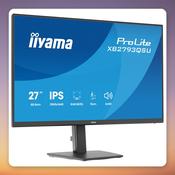 Iiyama ProLite XB2793QSU-B1 27" QHD IPS Monitor, 75 Hz, Height Adjustable