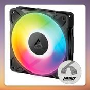 Arctic P12 Pro A-RGB LN 120 mm PWM Fan, Black, Single Pack image