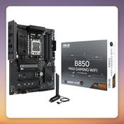 Asus B850 MAX GAMING WIFI AM5 ATX Motherboard, DDR5, Wi-Fi 6E, PCIe 5.0 image