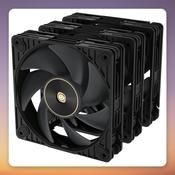 Asus ProArt PF120 120 mm PWM Case Fan, Black, 3-Pack