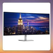 Dell UltraSharp U5226KW 51.5" 6K Curved Thunderbolt Hub Monitor, 120 Hz, IPS Black