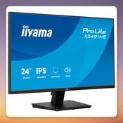 Iiyama ProLite X2491HS-B1 23.8" Full HD 120 Hz IPS Monitor with Speakers image