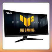 Asus TUF Gaming VG34WQ5A 34" UWQHD 200 Hz Curved Gaming Monitor, Fast VA, FreeSync Premium image