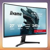 Iiyama G-Master GC2784HSU-B1 27" Curved Full HD 240 Hz Gaming Monitor, VA, FreeSync Premium image