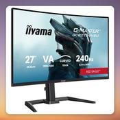 Iiyama G-Master GCB2784HSU-B1 27" Full HD 240Hz Curved VA Gaming Monitor image