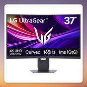 LG UltraGear 37G800A-B 37-inch 4K 165Hz Curved VA Gaming Monitor image