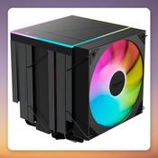EKL Alpenföhn Matterhorn 2 Aurora Max Black 120 mm Dual Tower ARGB CPU Cooler image