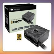 Thermaltake Toughpower GX3 SE 1200W 80 PLUS Gold ATX 3.1 PSU, Black