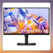 Samsung ViewFinity S27H804UAU 27-Inch 4K IPS Monitor, USB-C 90W PD, KVM