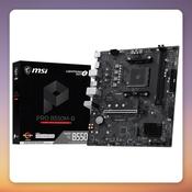 MSI PRO B550M-B AM4 Micro-ATX Motherboard, AMD B550, DDR4, 2x M.2