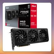 Asus Radeon RX 9070 GRE PRIME OC 12 GB GDDR6 Graphics Card, 3 Fans image