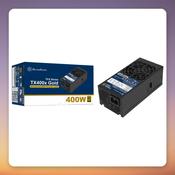 Silverstone TX400x Gold 400W 80 PLUS Gold TFX PSU, Black