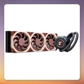 Noctua NL-LC1-36 360 mm AIO Liquid CPU Cooler, 3x NF-A12x25 G2 PWM, Black/Brown
