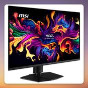MSI MAG 321UPDE QD-OLED 31.5" 4K 240 Hz Gaming Monitor, Black