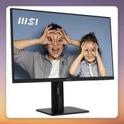 MSI PRO MP273UPDE E6 27" 4K UHD IPS Monitor, 60 Hz, HDMI, DP