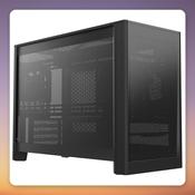 Montech TEN Black Modular Micro-ATX Mini-Tower Case with Full Mesh Front image