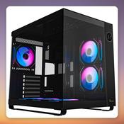 Ocypus Iota C70 ARGB Mid-Tower ATX Case, Black, Panoramic Glass image