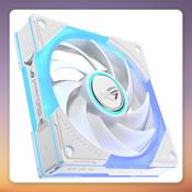 Asus ROG Eurux GR120 ARGB 120 mm PWM Fan, White, Single Pack