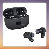 JBL Wave Beam 2 True Wireless In-Ear Headphones, Active Noise Cancelling, Black image