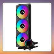 EKL Alpenfohn AlpineFlow 360 360 mm AIO Liquid CPU Cooler, ARGB, Black image