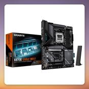 GIGABYTE X870E EAGLE WIFI7 AM5 ATX Motherboard, DDR5, Wi-Fi 7, 5GbE, USB4 image