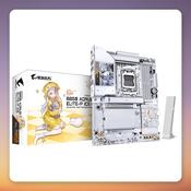 Gigabyte B850 AORUS ELITE-P ICE ATX Motherboard, AM5, DDR5, Wi-Fi 7, White image
