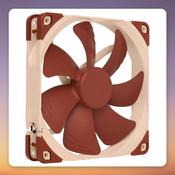 Noctua NF-A14 PWM 140 mm Case Fan, 4-Pin PWM, 300-1500 RPM