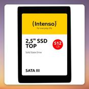 Intenso TOP 512 GB SATA SSD 2.5" 550 MB/s Read, MLC, Bulk