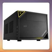 Sharkoon SHARK ZONE C10 Mini-ITX Mini Tower Case, Black