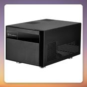 Silverstone SUGO SG11 Micro-ATX Mini Tower Case, Black, 368 mm GPU Clearance