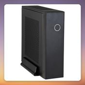 Chieftec IX-03B-OP Mini-ITX HTPC Case, Black, 3 L Aluminium