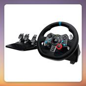 Logitech G29 Driving Force Racing Wheel with Pedals for PS5, PS4, PS3 and PC