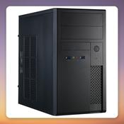 Chieftec XT-01B-OP Midi Tower Case, Black, Micro-ATX