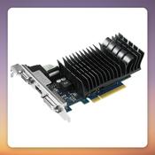 Asus GeForce GT 730 2 GB GDDR5 Passive Graphics Card (HDMI, DVI-D, VGA) image