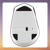 Logitech M720 Triathlon Wireless Mouse Black 1000 DPI 3-Device Easy-Switch RF Wireless Bluetooth Optical Right-hand 8 Buttons