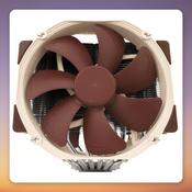 Noctua NH-D15 SE-AM4 Dual Tower CPU Cooler, 2x 140 mm NF-A15 PWM, AMD AM4 image