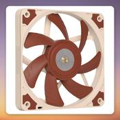 Noctua NF-A12x15 PWM 120 mm x 15 mm Slim PWM Fan, 450-1850 RPM