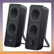 Logitech Z207 Bluetooth Computer Speakers 2.0 Channels 10W RMS Black Wired Wireless with Headphone Socket