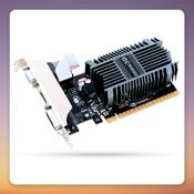 Inno3D GeForce GT 710 2 GB DDR3 Passive Graphics Card (HDMI, DVI-D, VGA) image