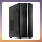 Inter-Tech B-48 ATX Midi-Tower Case, Black, Blue LED, 36 L