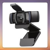 Logitech C920S HD Pro Webcam 1080p, Autofocus, Stereo Mic, Black image