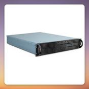 Inter-Tech 2U-2129-N 2U Rack Server Case, E-ATX, Black, 4x 80 mm Fans