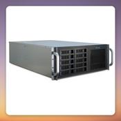 Inter-Tech 4U 4410 4U Rack Server Case, Black, E-ATX, 10x Hot-Swap Bays