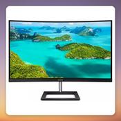 Philips E Line 328E1CA/00 31.5" 4K UHD Curved VA Monitor, 60 Hz image