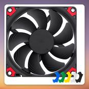 Noctua NF-A9x14 HS-PWM chromax.black.swap 92 mm PWM Fan, Black