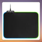 Sharkoon 1337 RGB V2 Gaming Mat 360 RGB Mouse Mat, 360 x 270 mm, Black image
